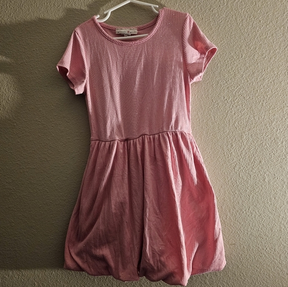 Adorable Pink Casual Dress for Kids - Picture 2 of 5